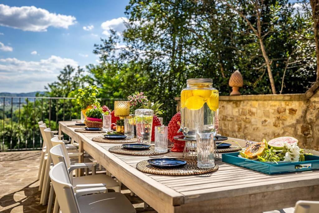Luxury Villa Tolomei Gucci With Spa San Jacopo al Girone Екстериор снимка