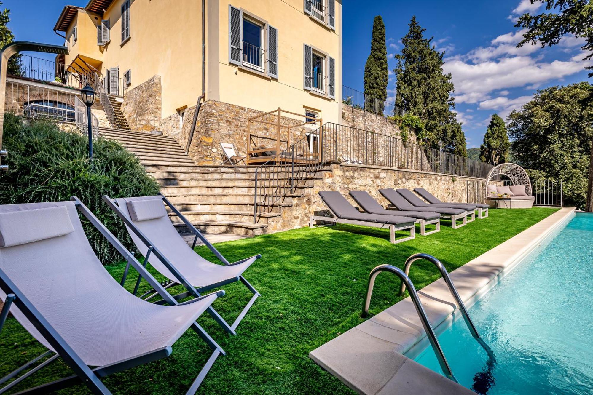 Luxury Villa Tolomei Gucci With Spa San Jacopo al Girone Екстериор снимка