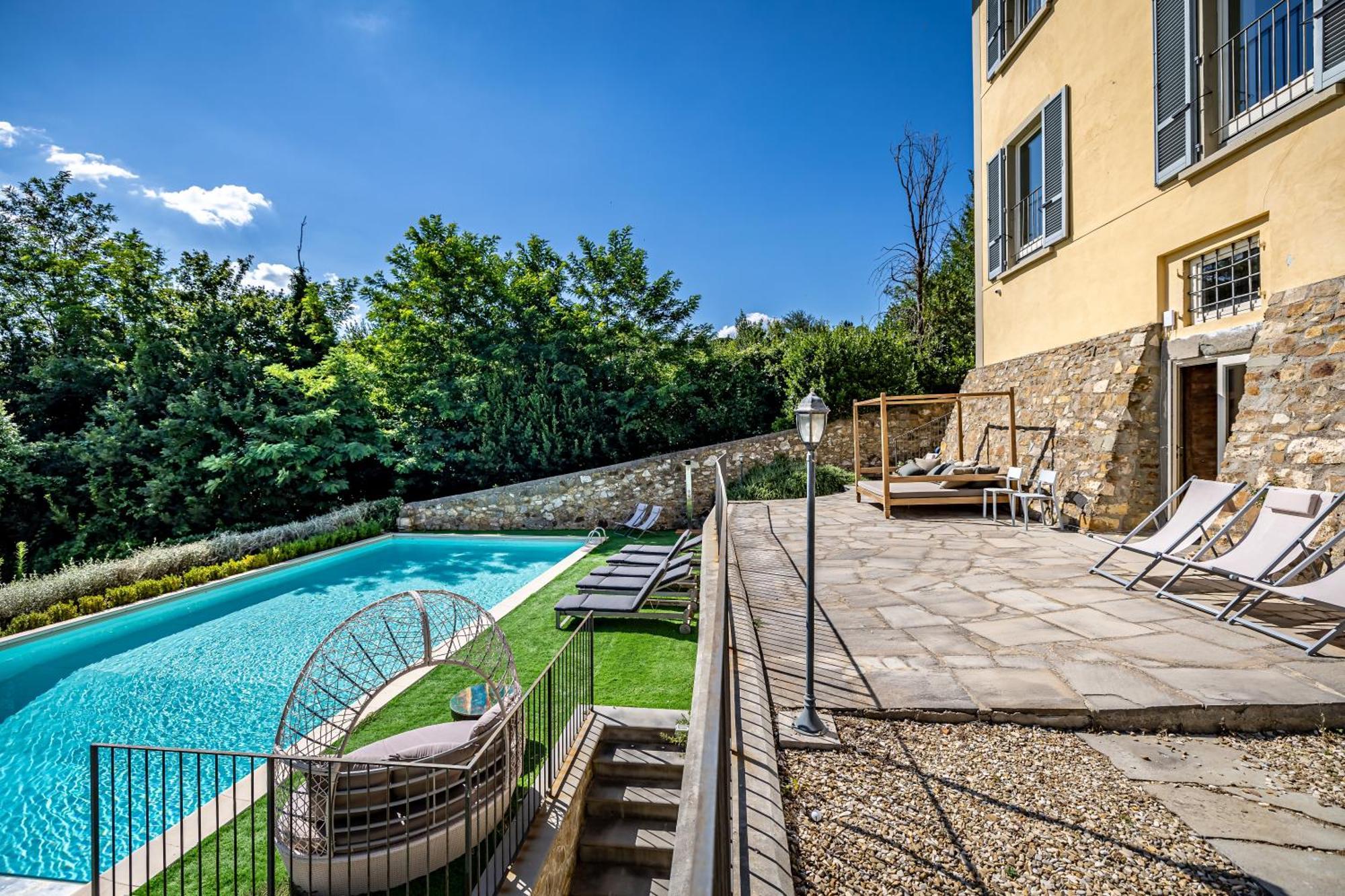 Luxury Villa Tolomei Gucci With Spa San Jacopo al Girone Екстериор снимка