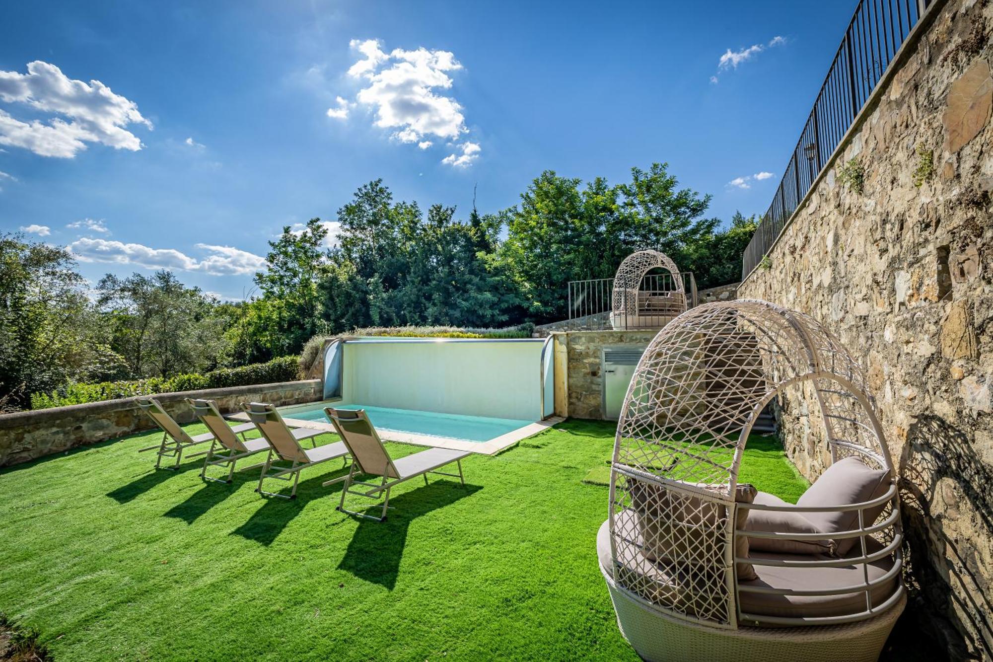 Luxury Villa Tolomei Gucci With Spa San Jacopo al Girone Екстериор снимка