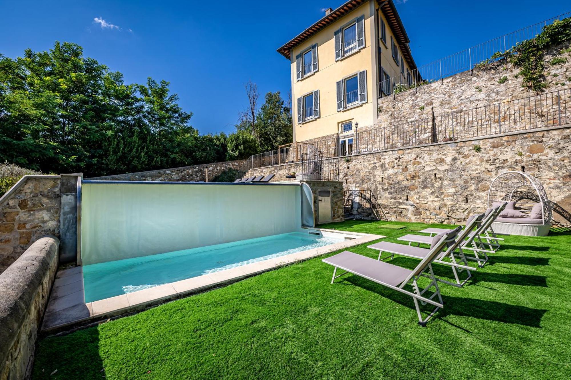 Luxury Villa Tolomei Gucci With Spa San Jacopo al Girone Екстериор снимка