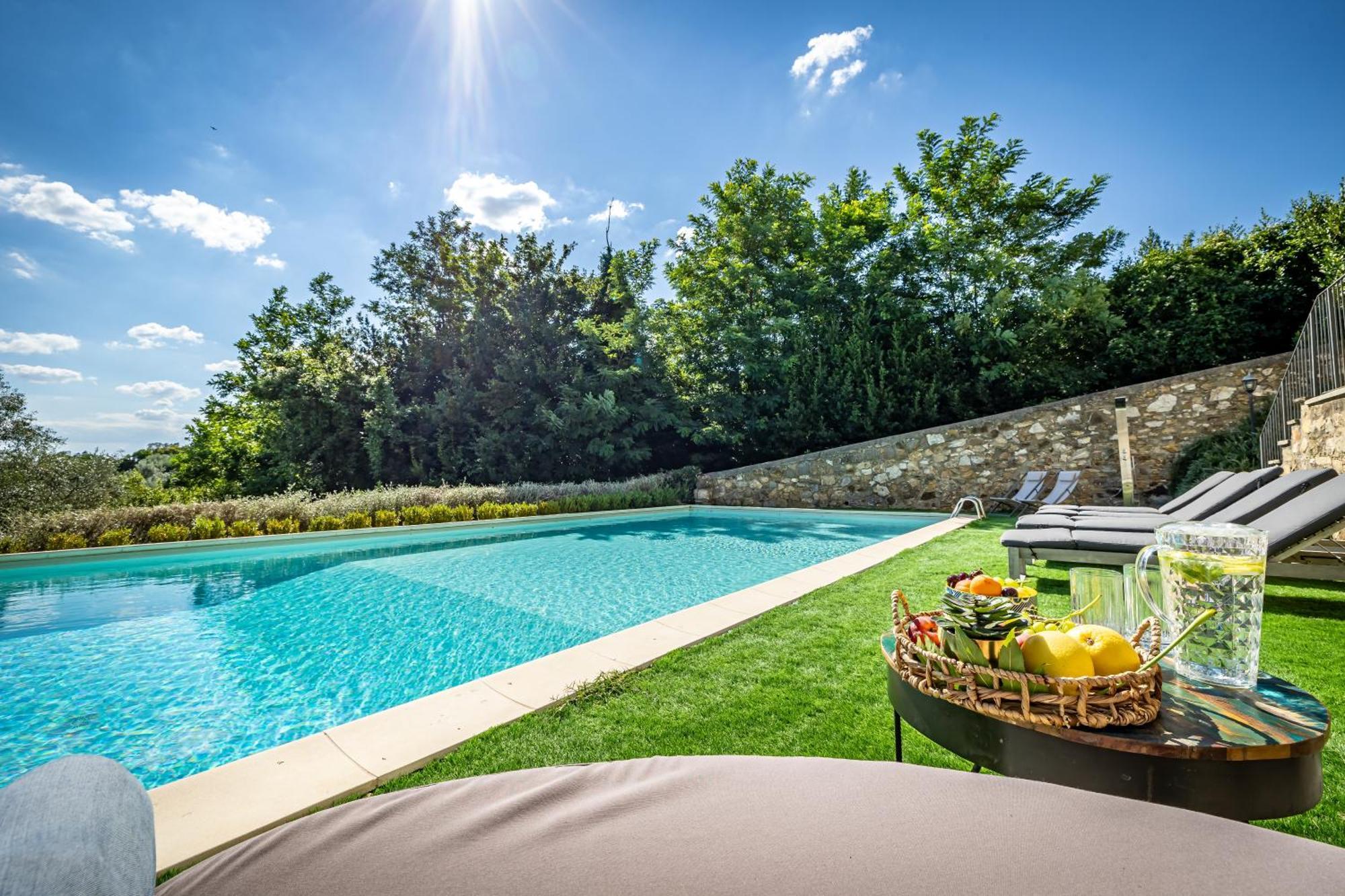 Luxury Villa Tolomei Gucci With Spa San Jacopo al Girone Екстериор снимка