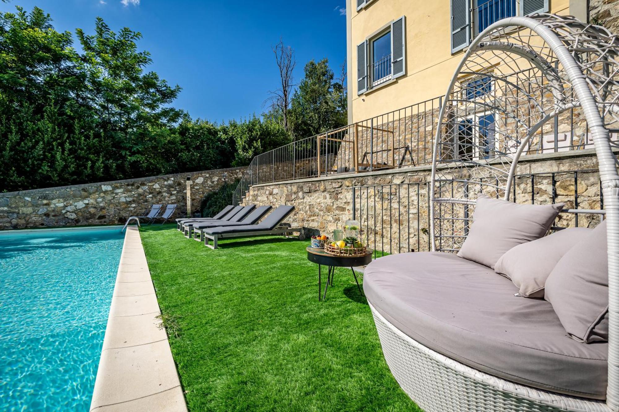 Luxury Villa Tolomei Gucci With Spa San Jacopo al Girone Екстериор снимка