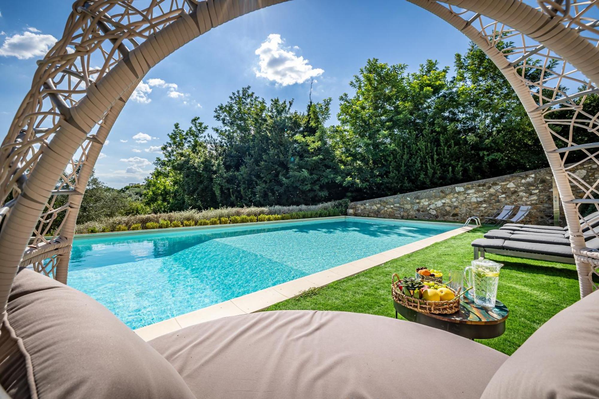 Luxury Villa Tolomei Gucci With Spa San Jacopo al Girone Екстериор снимка