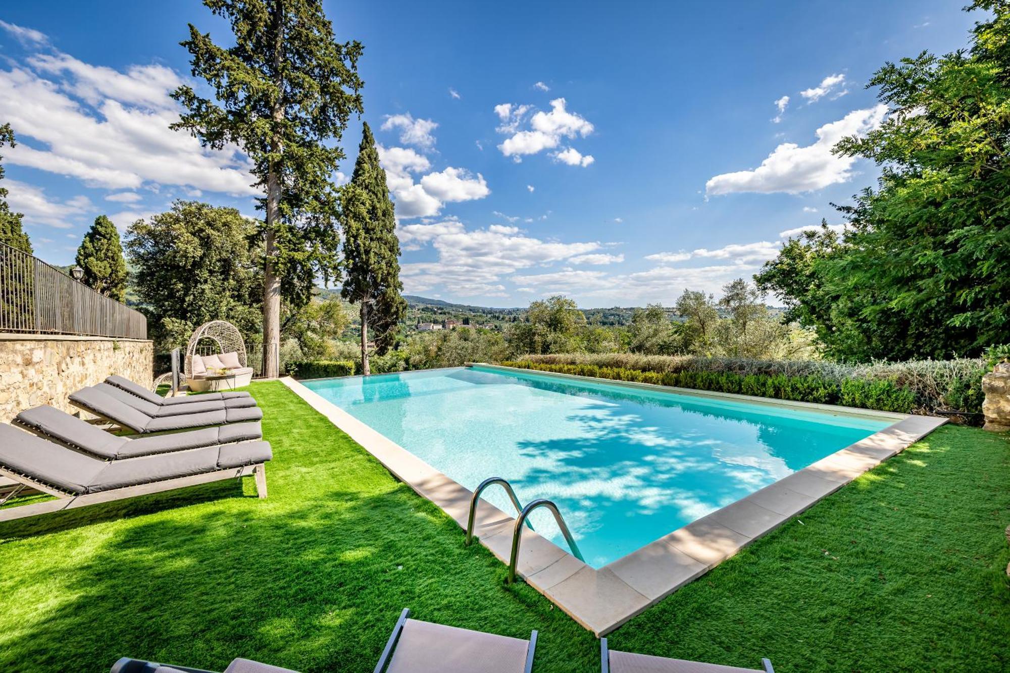 Luxury Villa Tolomei Gucci With Spa San Jacopo al Girone Екстериор снимка